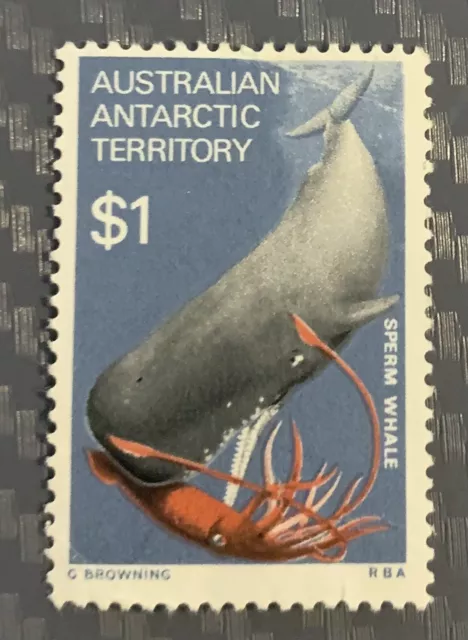 Stamp AAT Mint 1973 Sperm Whale