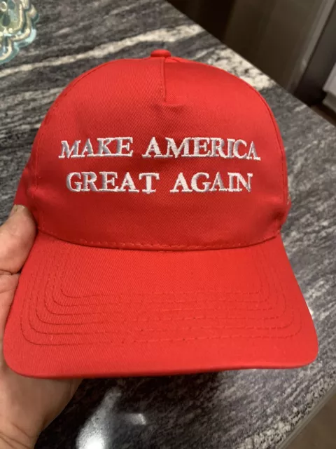MAGA Hat Make America Great Again Donald Trump Republican Baseball Cap Red Adjus