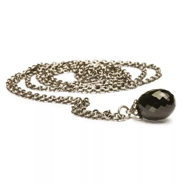 Fashion TROLLBEADS Necklace Pattern With Onyx Black 47 3/16in TAGFA-00007