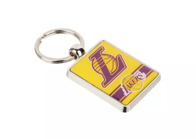 NBA Basketball Gift Set (Size OSFA) Los Angeles Lakers Keyring - New