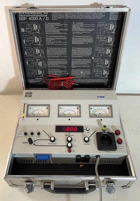 Tester di sicurezza NSE modello NSP 4000 A/D