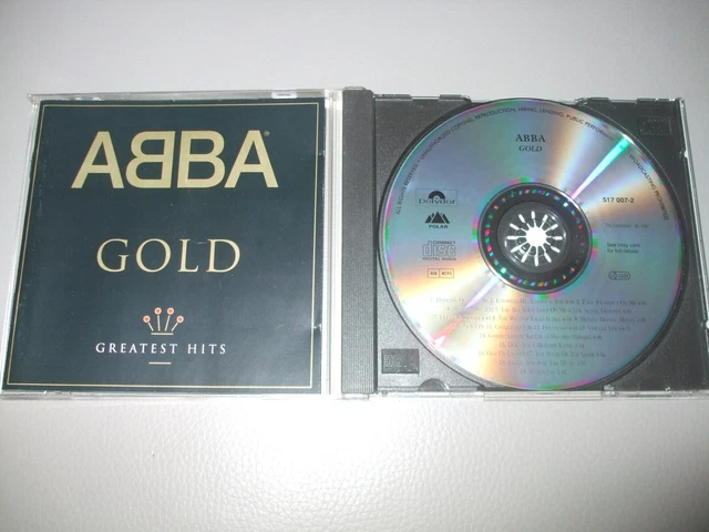 ABBA - Gold - Greatest Hits Best Of (CD) 19 Greatest Hits - Nr Mint