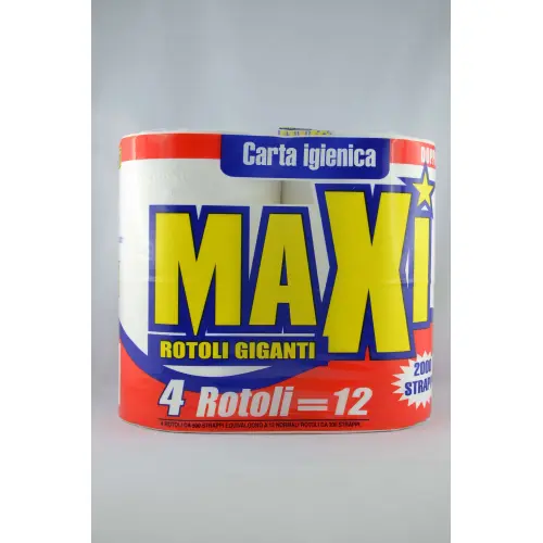 Maxi Carta Igienica 4 Rotoli 1pz