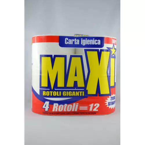 Maxi Carta Igienica 4 Rotoli 1pz