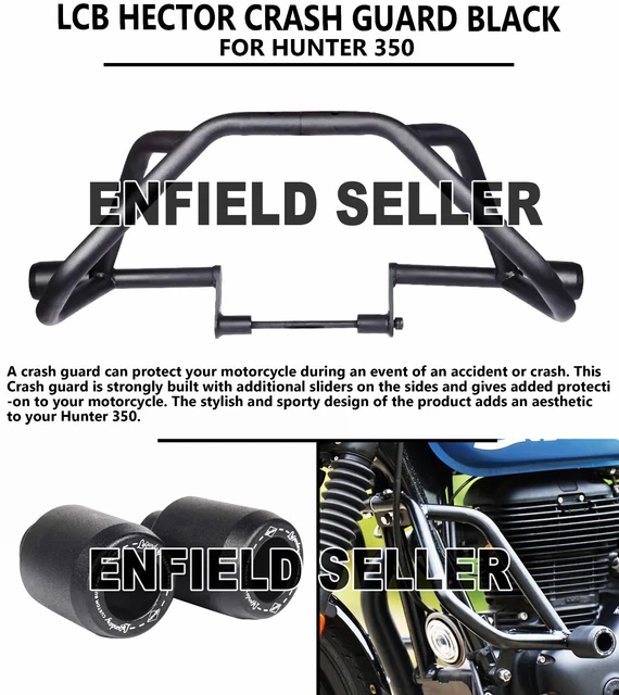 Hector Rear Guard &LCB HECTOR CRASH Guard, Noir