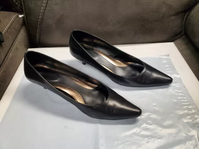Shoes - Women - Heels - Calvin Klein - Diema Kidskin - Black - Size 10M