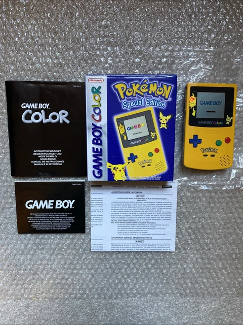 BOXED POKÉMON SPECIAL Edition Gameboy Color Console. Ex Condition. £499 ...