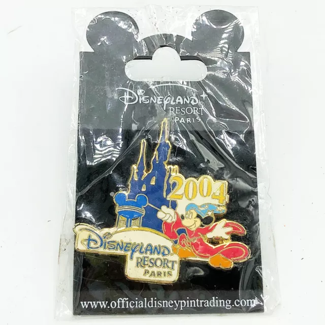Disneyland Resort Paris 2004 Collector's Pin Mickey Sorcerer