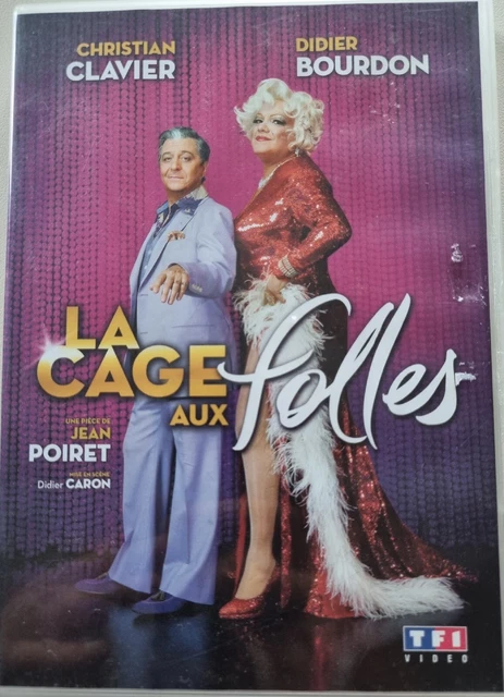 💥💥 LA CAGE AUX FOLLES - Jean Poiret - Clavier,Bourdon (2011) ● [DVD]