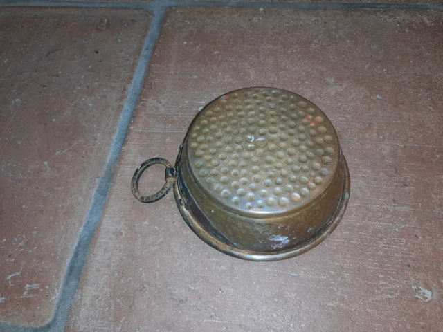 Kuchenform Backform Form Küche Kochen Deko Kupfer Aufhängung alt antik Vintage