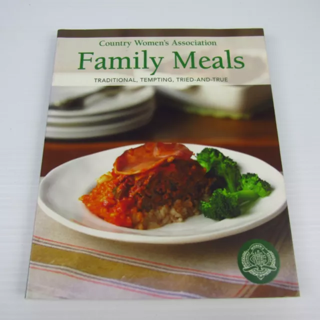 Family Meals by Country Women's Association CWA Paperback Cookbook Recipes Food