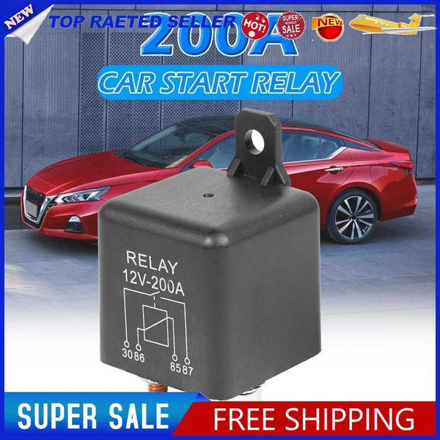 WM686 12V 200 Amp Split Charge/Winch Relay Car Boat Mower Starter Relay