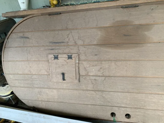 Vintage Authentic Heavy Wooden Door