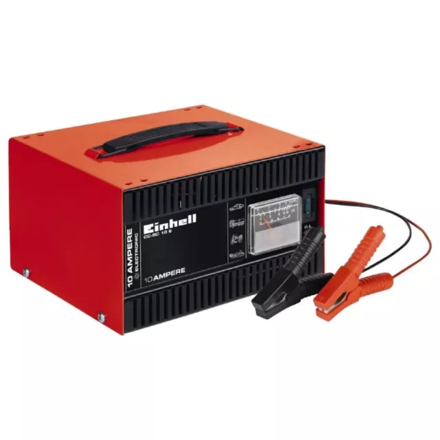 EINHELL Chargeur pour Voiture cc-Bc 10 E Chargeur de Batterie