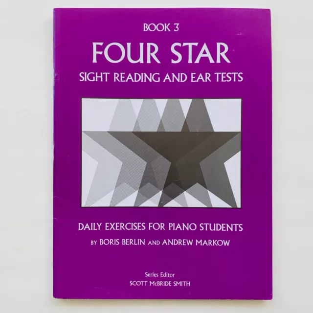 Four Star Sight Reading And Ear Tests: Exercises For Piano Students Book 3