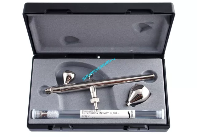 HARDER*STEENBECK 125533 ULTRA Ultra 2in1 AIRBRUSH 0.2mm+0.4mm NOZZLE