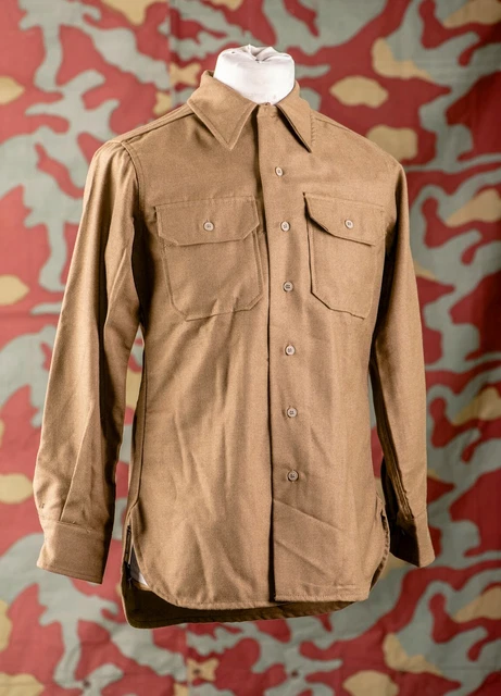 Chemise-manteau Camouflage Vintage USA - Taille S - Military Golden Mfg - Coton Léger - Occasion Très Bon état