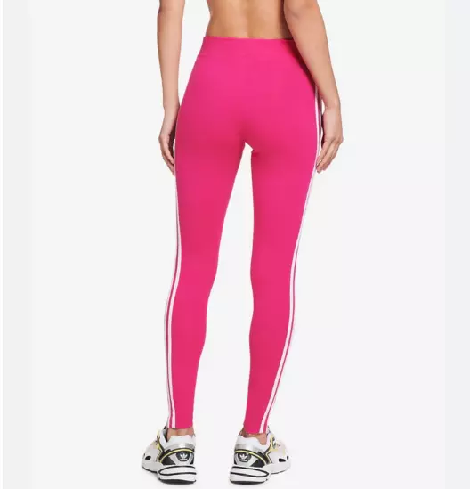 Adidas Originals 3-Stripes Embroidery Women's Leggings Pink  HM1307 Sale!!