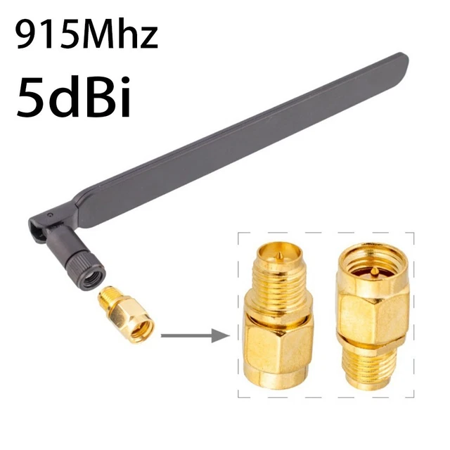 Antenne intérieure LoRa 915 MHz de haute qualité avec gain 5 dBi pour applicat