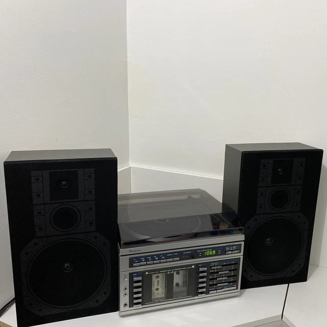 Karaoké Vintage Casio Song Star S-1 - Radio / Lecteur Cassette (Fonctionnel)