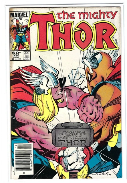 (1962) MARVEL THOR #338 BETA RAY BILL 2nd APPEARANCE & ORIGIN NEWSSTAND NM-