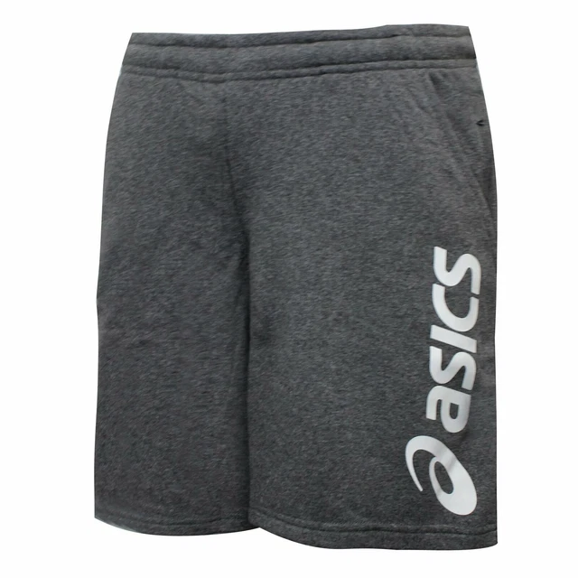 grey asics shorts