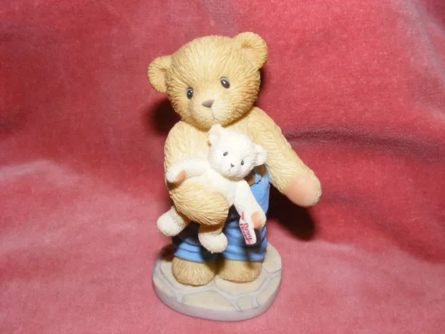 Cherished Teddies Jonah Collectables Nounours Ours Figurine Anniversaire Cadeau