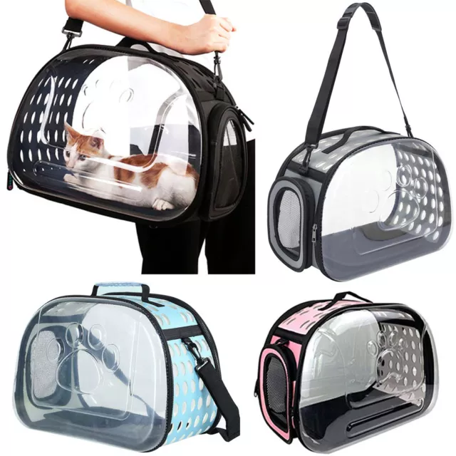 Astronaut Window Dog Cat Carrier Breathable Transparent Backpack Pet Travel Bag