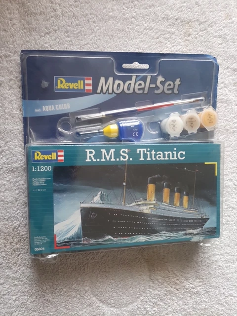 REVELL RMS TITANIC model set 1:1200 new sealed 2011 £19.99 - PicClick UK