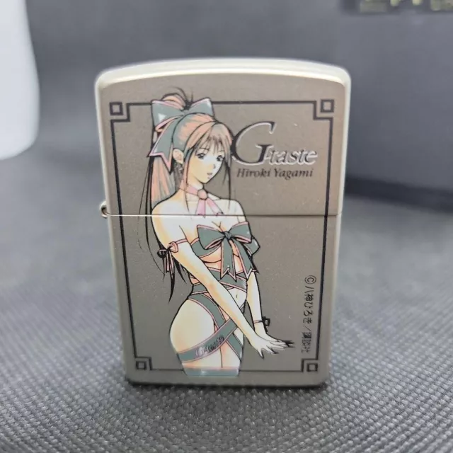 Zippo Oil Lighter G-taste Mizuki Nomura Sexy Girl 072 Hiroki Yagami Japan w/Box