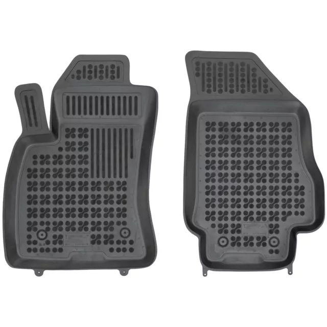 Gomma Tappetini Auto Rezaw-Plast per Fiat Doblo II 2010-2019 set di tappeti per