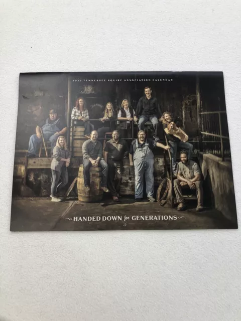 2022 Jack Daniels Tennessee Squire Calendar Handed Down for Generations