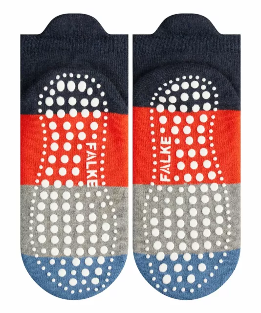 Falke Colore Blocco Bambini Calzini Hausstrumpf Pantofole Calze Antiscivolo
