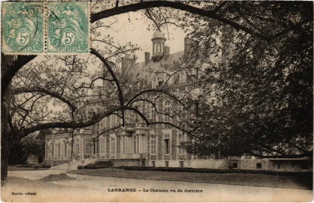 CPA La Grange - Le Chateau vu de Derriere (1352735)