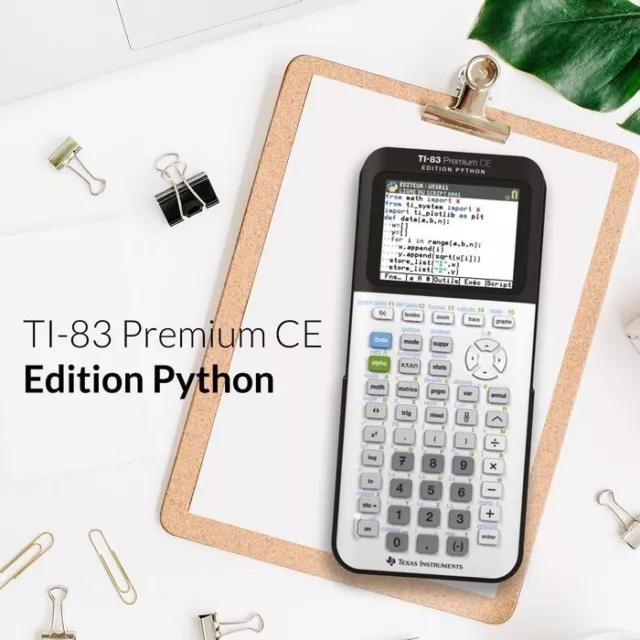 Texas Instruments TI-83 Premium CE Edition Python