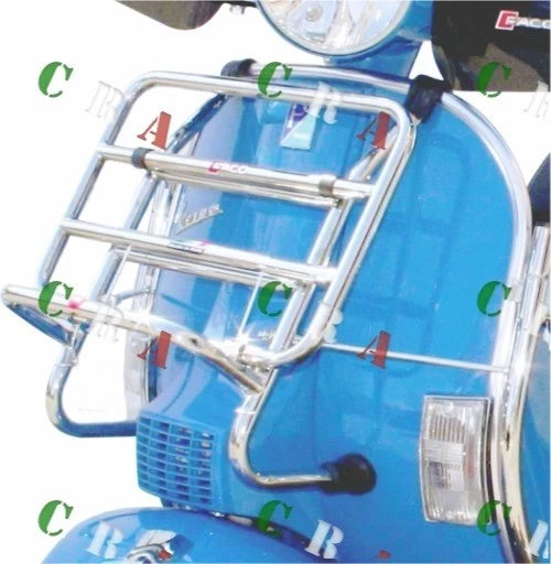 Portapacchi Cromato Faco Per Vespa GT, GTS, GTV 125-300cc - Accessorio Originale - Foto 9