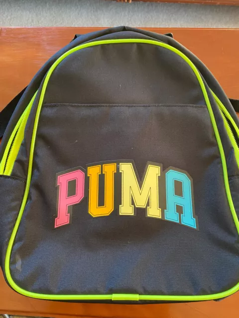 Puma Black Backpack New Without Tags