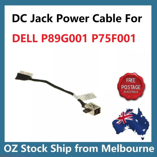 DC Power Jack Socket Cable For Dell Inspiron 14-3000 3493 14-3493 P89G P89G001