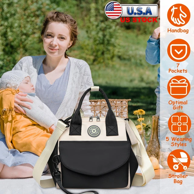 Maternity Mummy Nappy Diaper Bag Large Capacity Baby Bag Handbag Travel Backpack