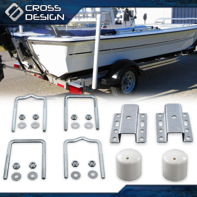 GALVANIZED BOAT TRAILER Universal Guide Pole and Post Mounting U Bolt