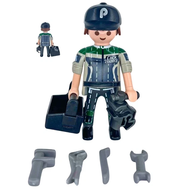 Outils Playmobil Orange – Pièce De Rechange Ou Accessoire, Occasion En Très Bon état