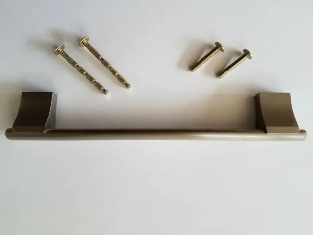 Top Knobs M1081 Wellington Bar Drawer/Cabinet Pull 5 1/16"-Brushed Satin Nickel