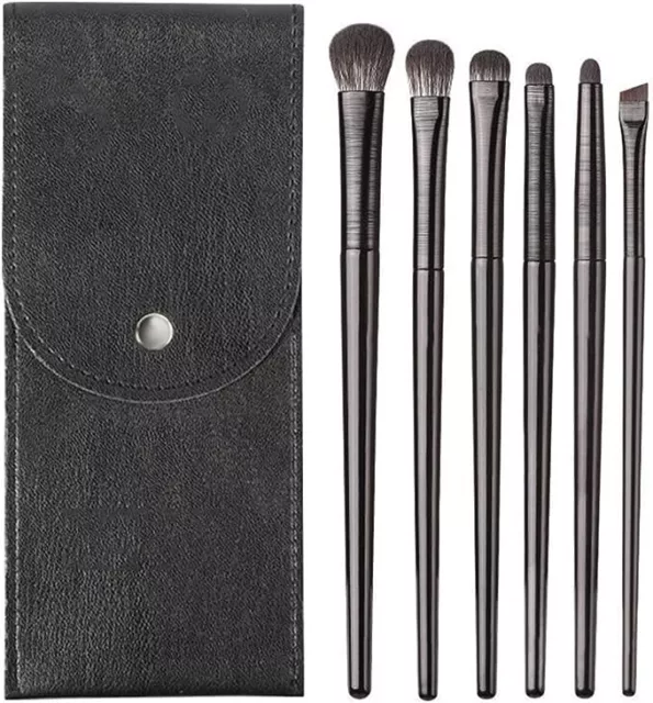 Pennelli per trucco, Kit Professionale 6 pcs,Make Up Kit per Ombretti.