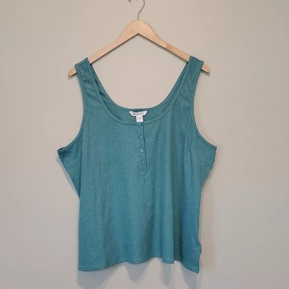 Athleta Womens Comfort Yoga Sleeveless Tank Top plus size 2X