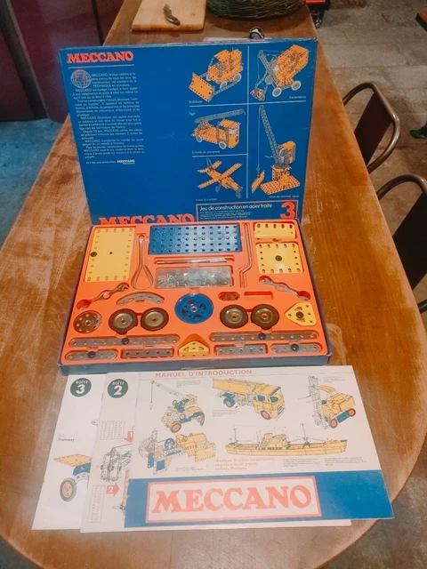 Très ancienne Boite MECCANO n° 6