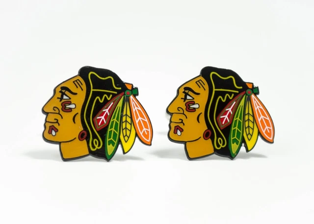 Chicago Blackhawks Cufflinks NHL Hockey Chicago Blackhawks Cufflinks NHL Hockey