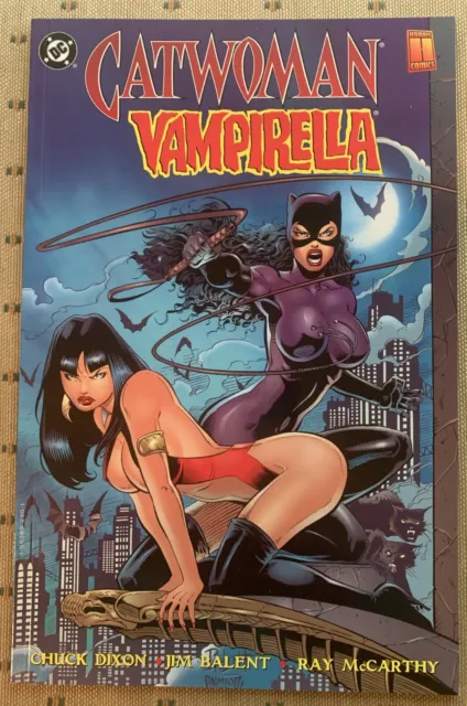 Catwoman/Vampirella: The Furies (Harris DC 1997) Chuck Dixon Nice Copy