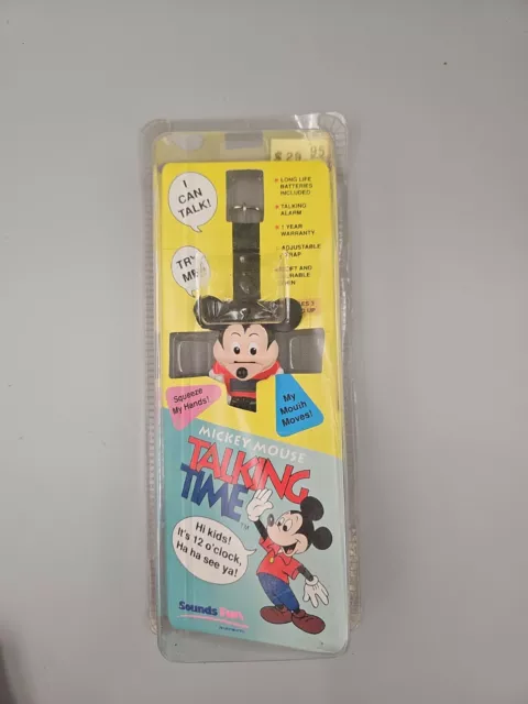 Disney Mickey Mouse "Talking Time" Watch