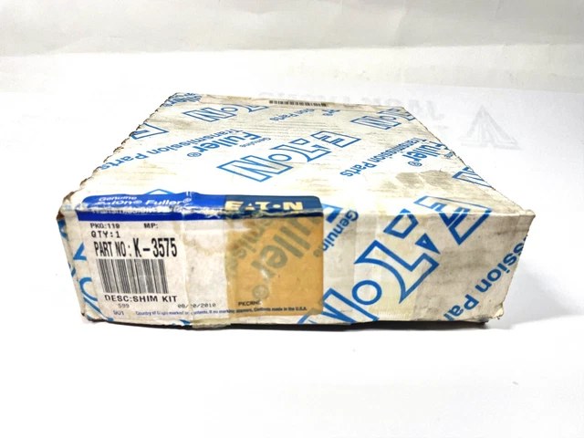 K3575 New Genuine Eaton Fuller SHIM KIT - OEM K-3575, New Old Stock, Obsolete