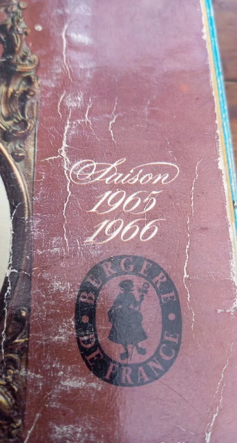 Ancien catalogue Bergère de France / Lainage / Echantillons / Saison 1965/ 66 2